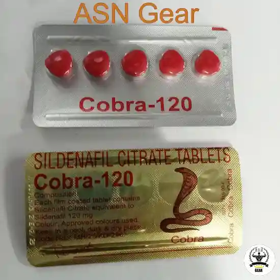 cobra sildenafil citrate 120 mg 5 pills each